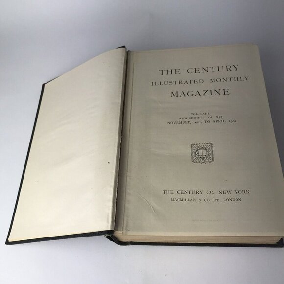 Antique 1902 Book “A Year Of The Century” Volume 1 The Century Co, New York - Picture 6 of 10
